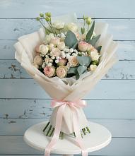 Букет цветов из:  Розы и Лизиантусы #REPLACE_PRED# Бунятино
