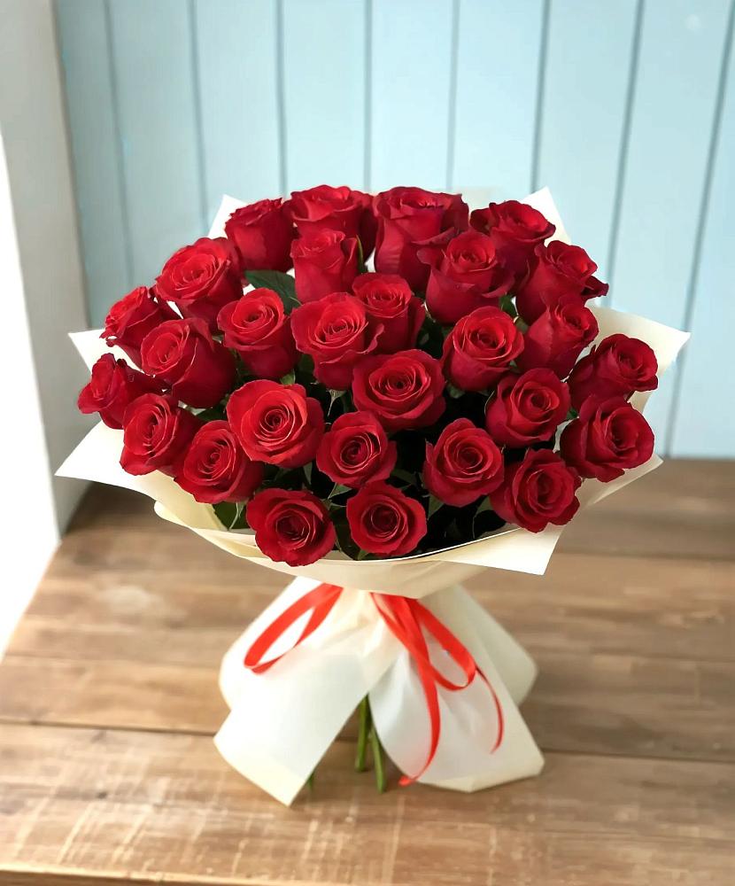 Букет 29 Красных роз в Бунятино