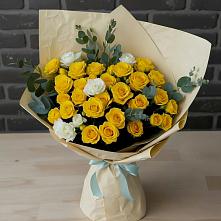 Букет цветов из:  Розы #REPLACE_PRED# Бунятино