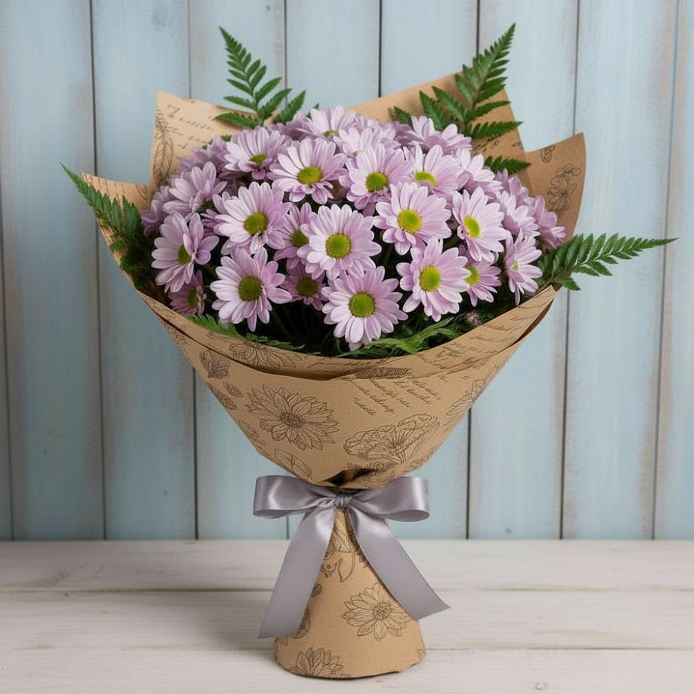Букет цветов из: Хризантемы в Бунятино
