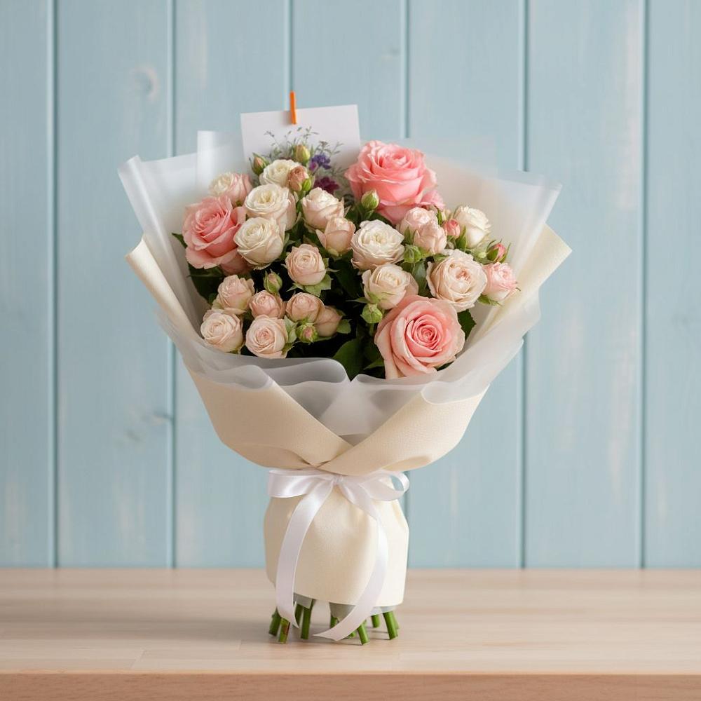 Букет цветов из: Розы в Бунятино