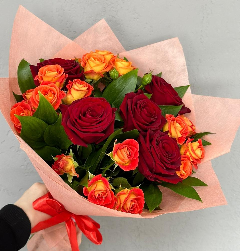 Букет Любовь и восторг в Бунятино