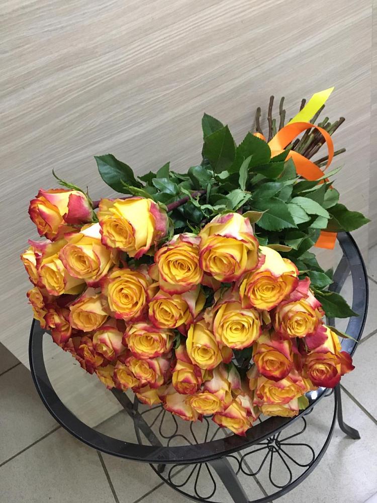 Букет Желтые розы в Бунятино