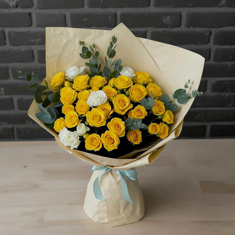 Букет цветов из: Розы в Бунятино