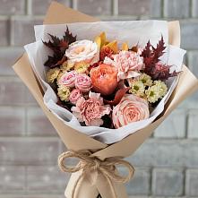 Букет цветов из:  Гвоздики, Хризантемы и Розы #REPLACE_PRED# Бунятино