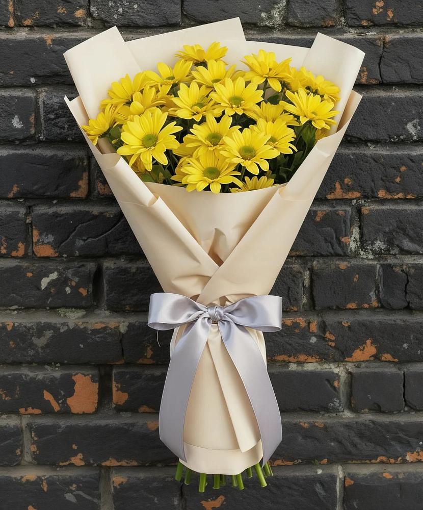 Букет цветов из: Хризантемы в Бунятино