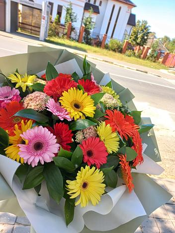 Букет цветов из: Герберы в Бунятино