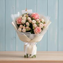 Букет цветов из:  Розы #REPLACE_PRED# Бунятино