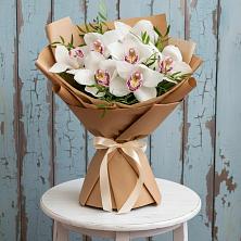 Букет цветов из:  Орхидеи и Розы в Бунятино